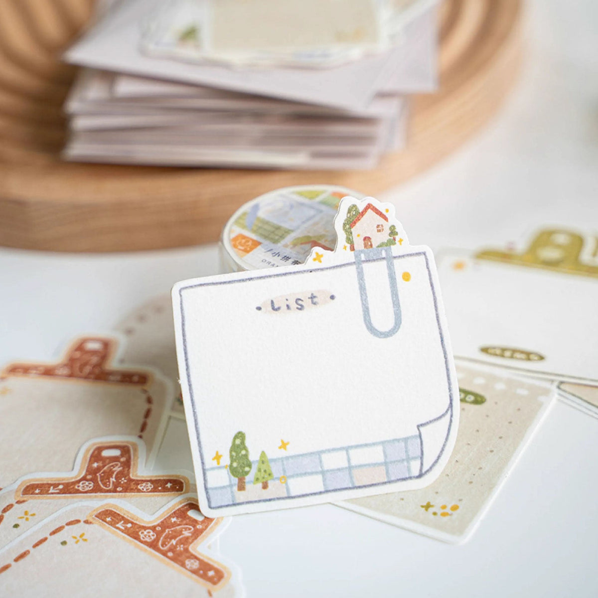Orange Studio | Patchwork Small Clips Scrapbook Decorative PaperÂ