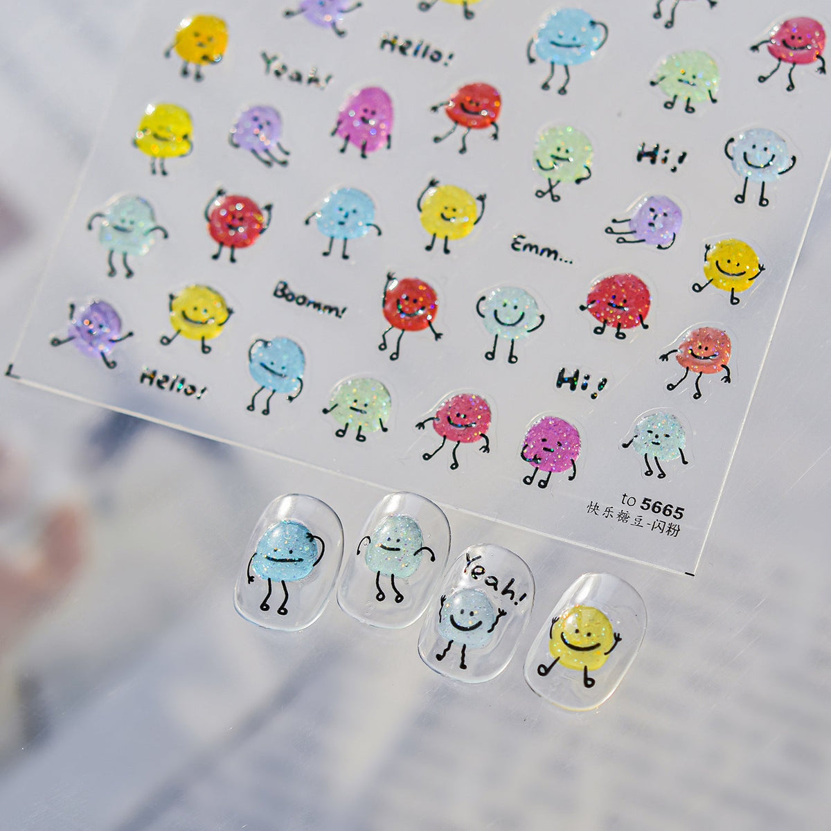 Hello Claws | Dot Graffiti Nail Deco Sticker