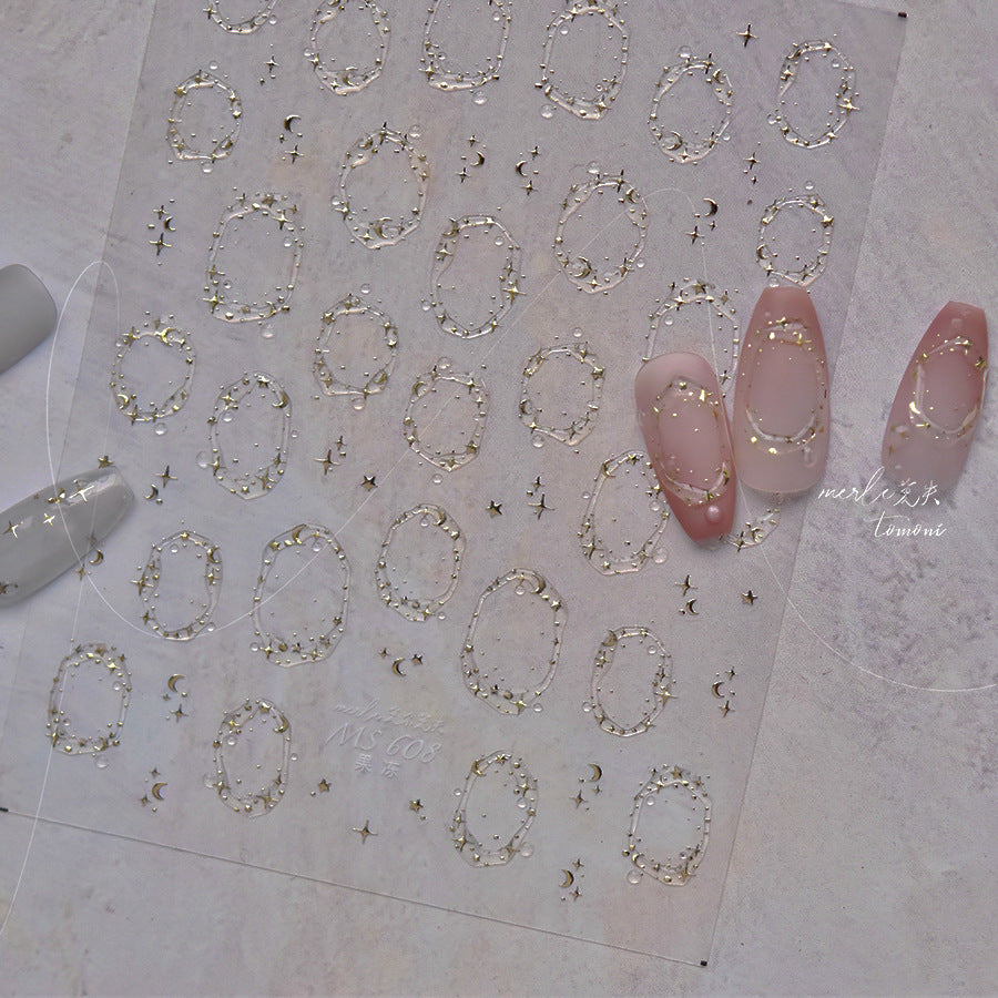 Hello Claws | Crystal Starry Nail Deco Sticker
