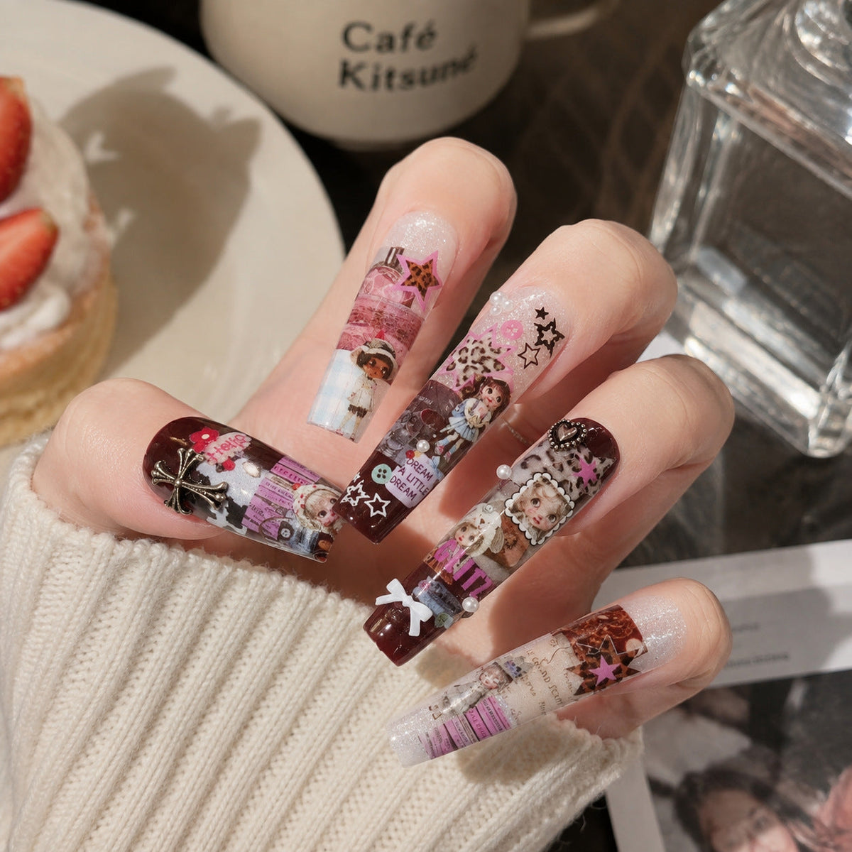 Hello Claws | Blythe Cartoon Transfer-style Nail Deco Sticker