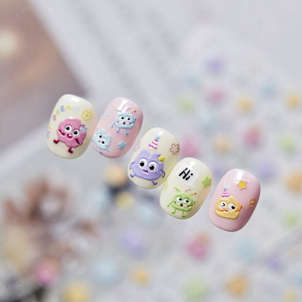 Hello Claws | Dot Graffiti Nail Deco Sticker