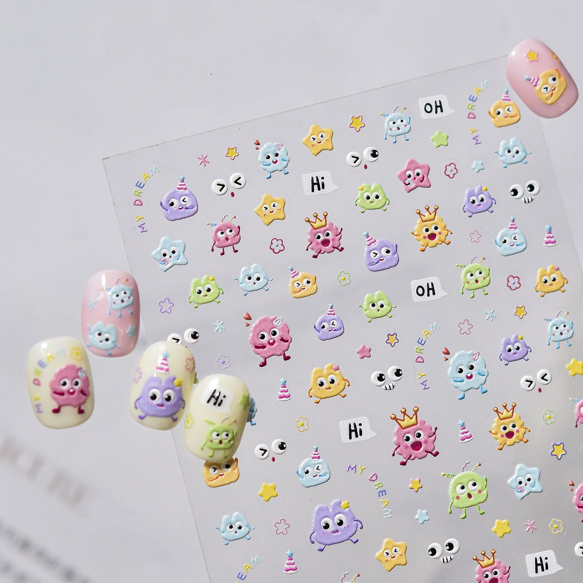 Hello Claws | Dot Graffiti Nail Deco Sticker