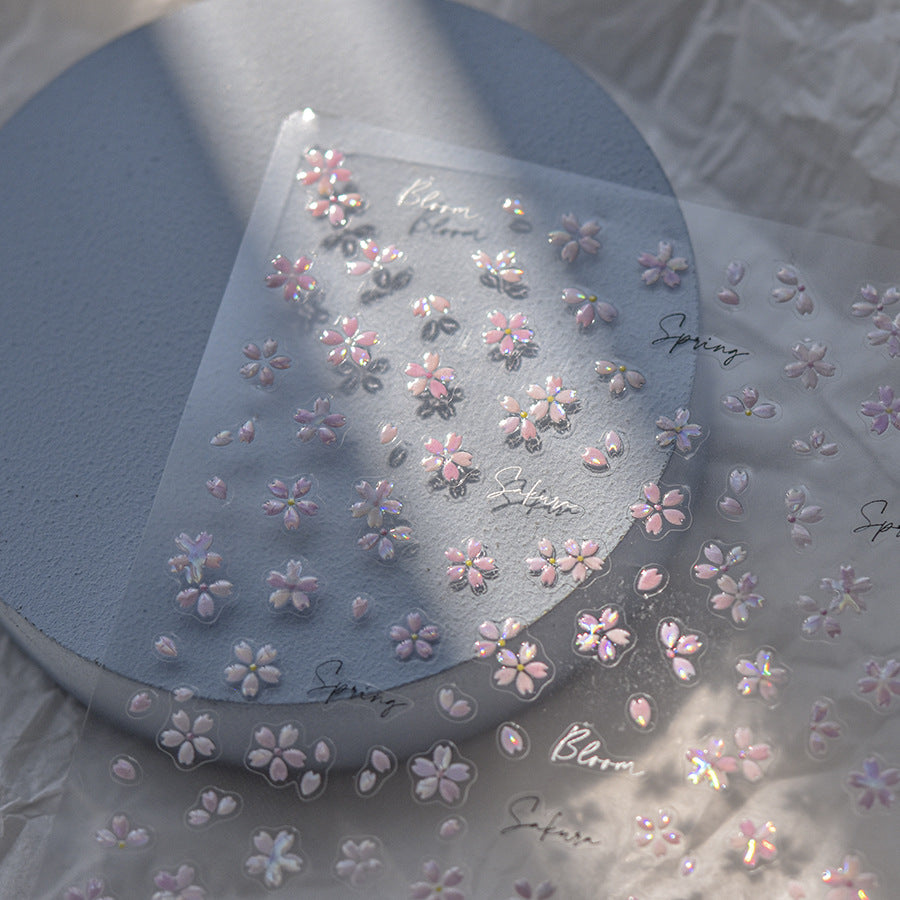 Hello Claws | Pink Cherry Blossom Nail Deco Sticker