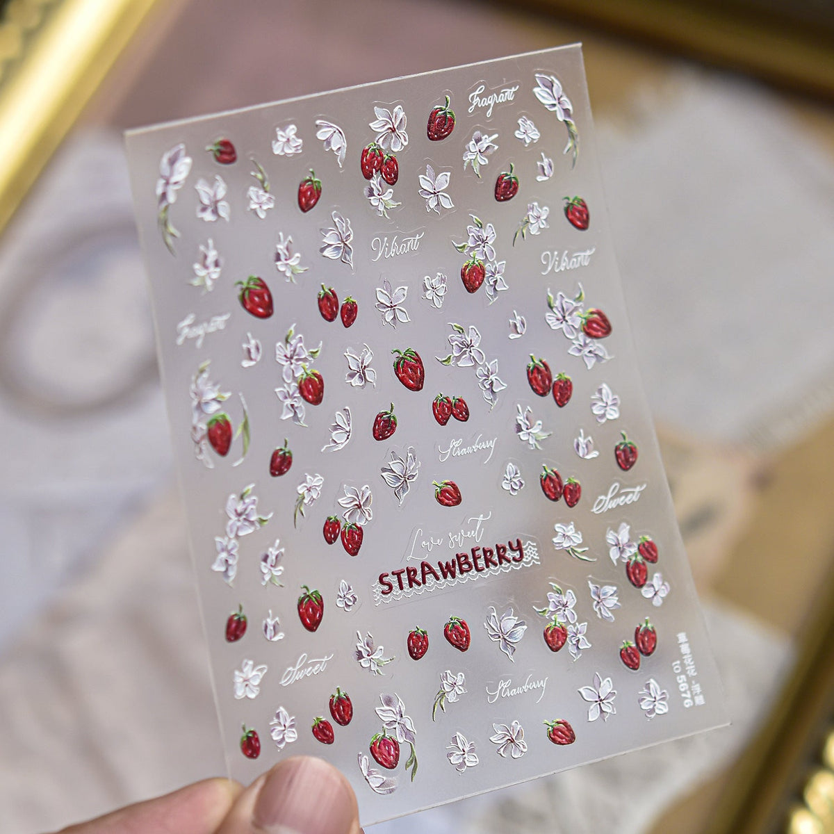 Hello Claws | Strawberry Sweet Nail Deco Sticker