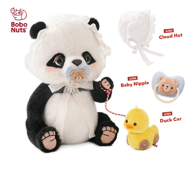 Bobo Nuts | Manman Panda Plush Toy