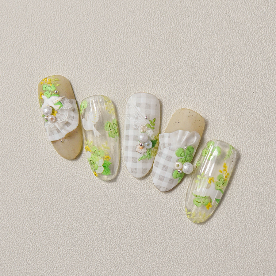 Hello Claws | Spring Flower And Bird Nail Deco Sticker