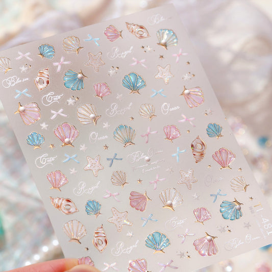 Hello Claws | Summer Ocean Salty Nail Deco Sticker