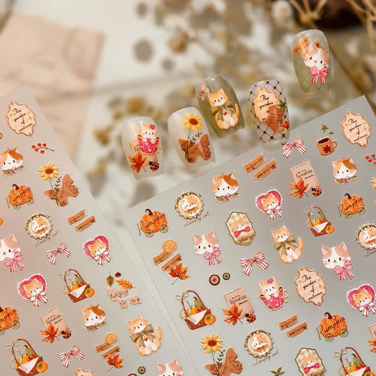 Hello Claws | Vintage Kitty Nail Deco Sticker