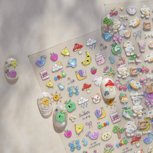 Hello Claws | Lovely Zoo Nail Deco Sticker