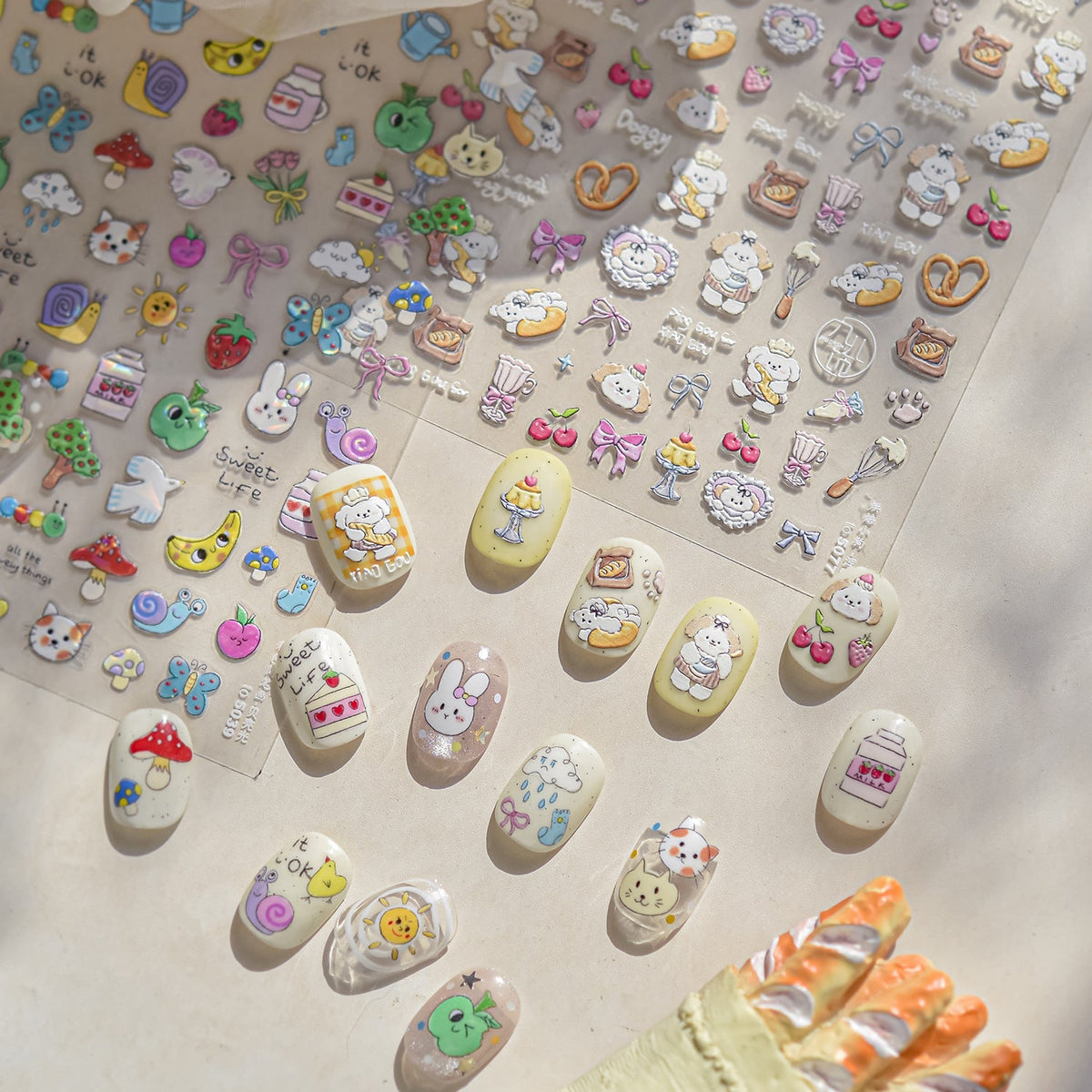 Hello Claws | Lovely Zoo Nail Deco Sticker