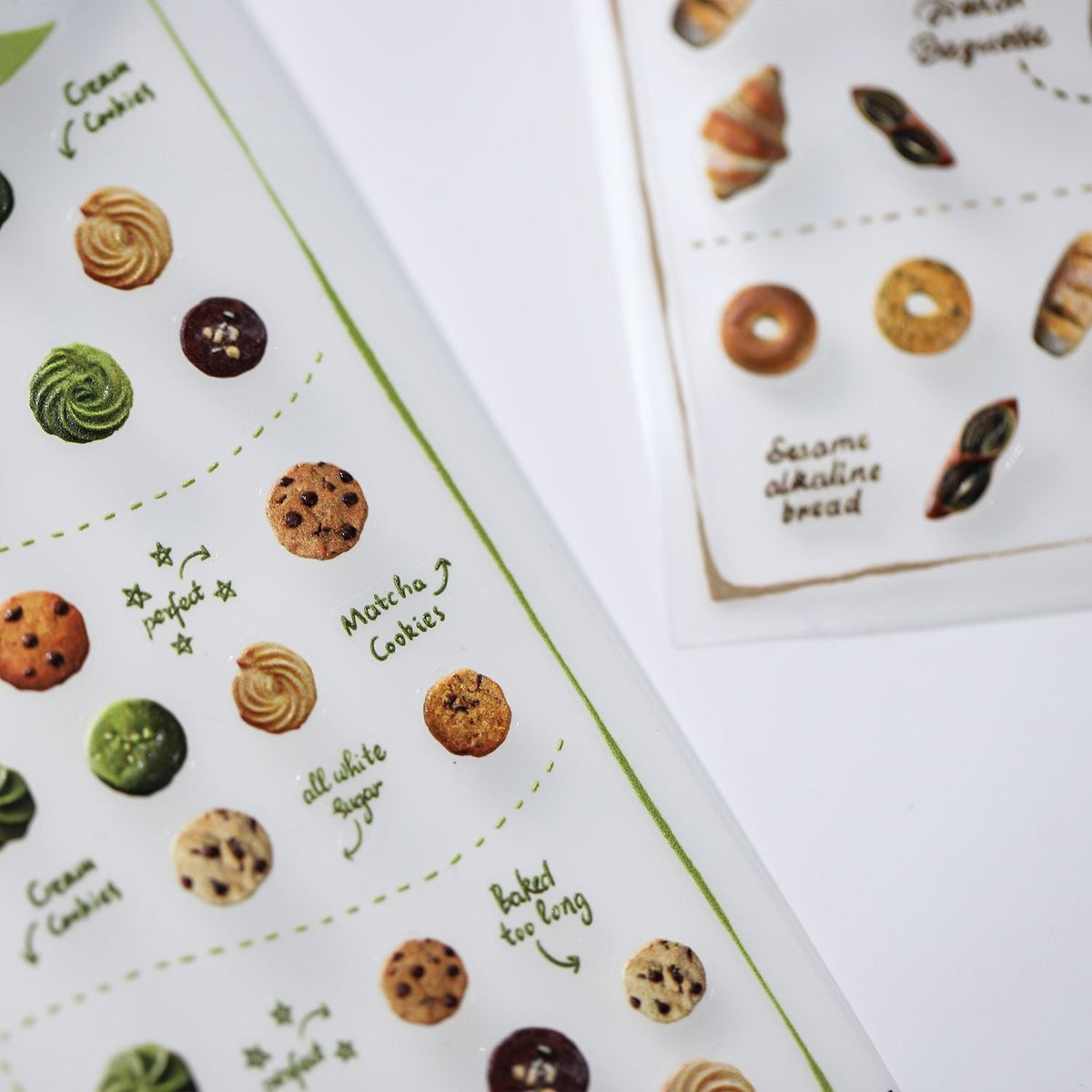 Hello Claws | Matcha And Bakery Nail Deco Sticker