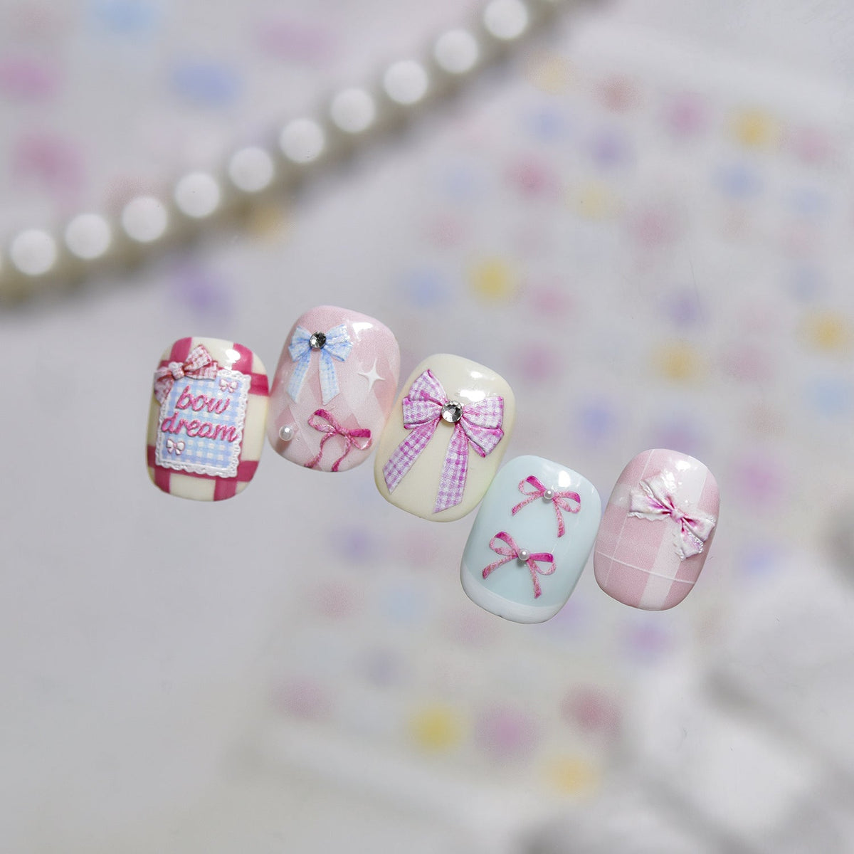 Hello Claws | Bowknot Dream Nail Deco Sticker