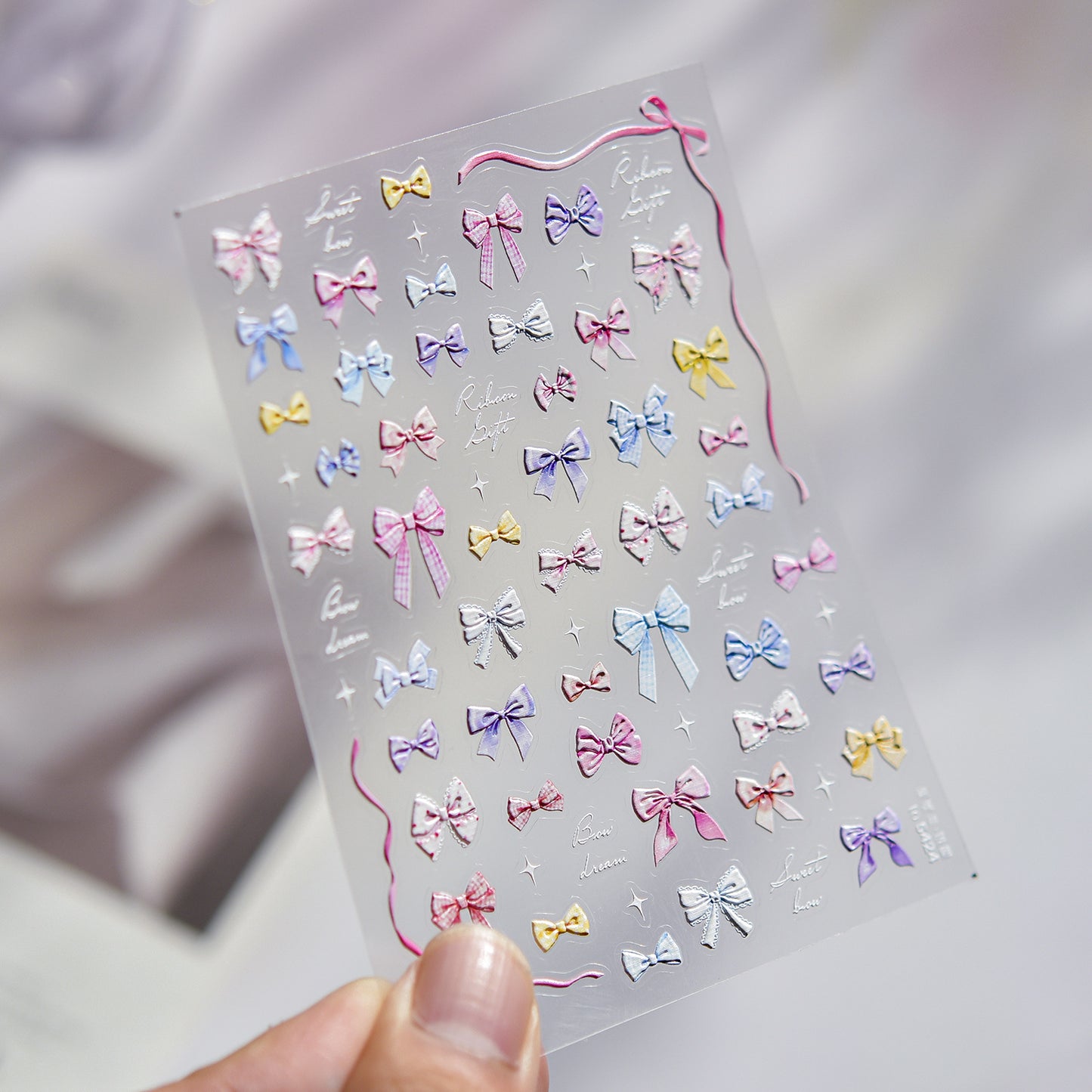 Hello Claws | Bowknot Dream Nail Deco Sticker