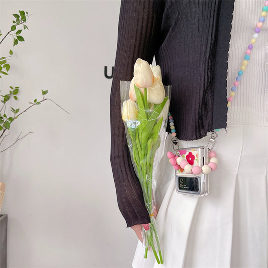 Summer Flower Samsung Galaxy Z Flip Phone Case