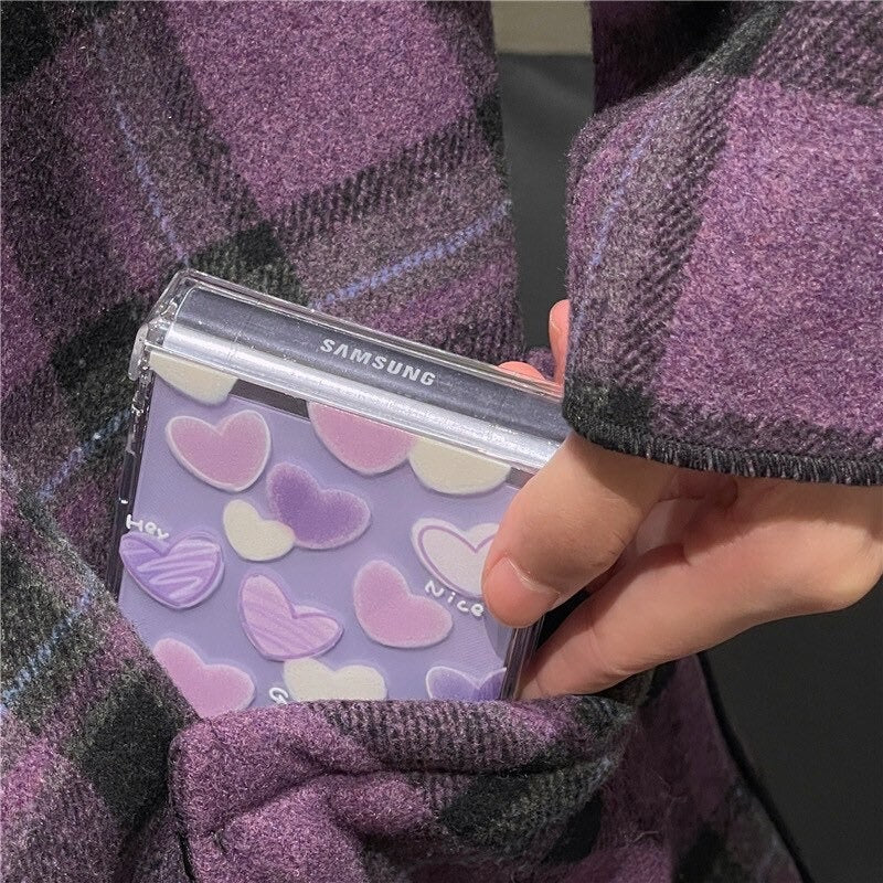 Sweet Heart Samsung Galaxy Z Flip Phone Case