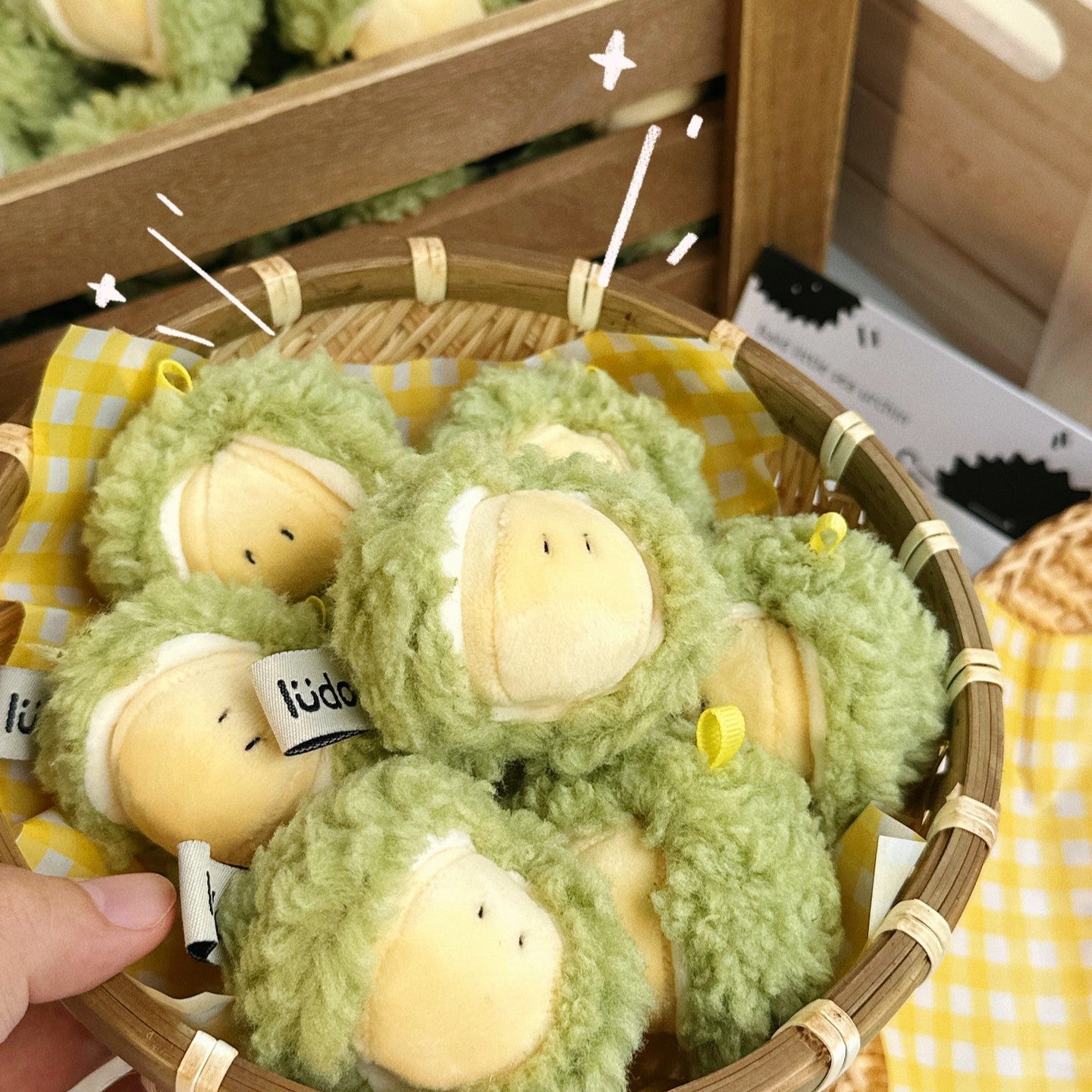 lüdo | Durian Bag Charm