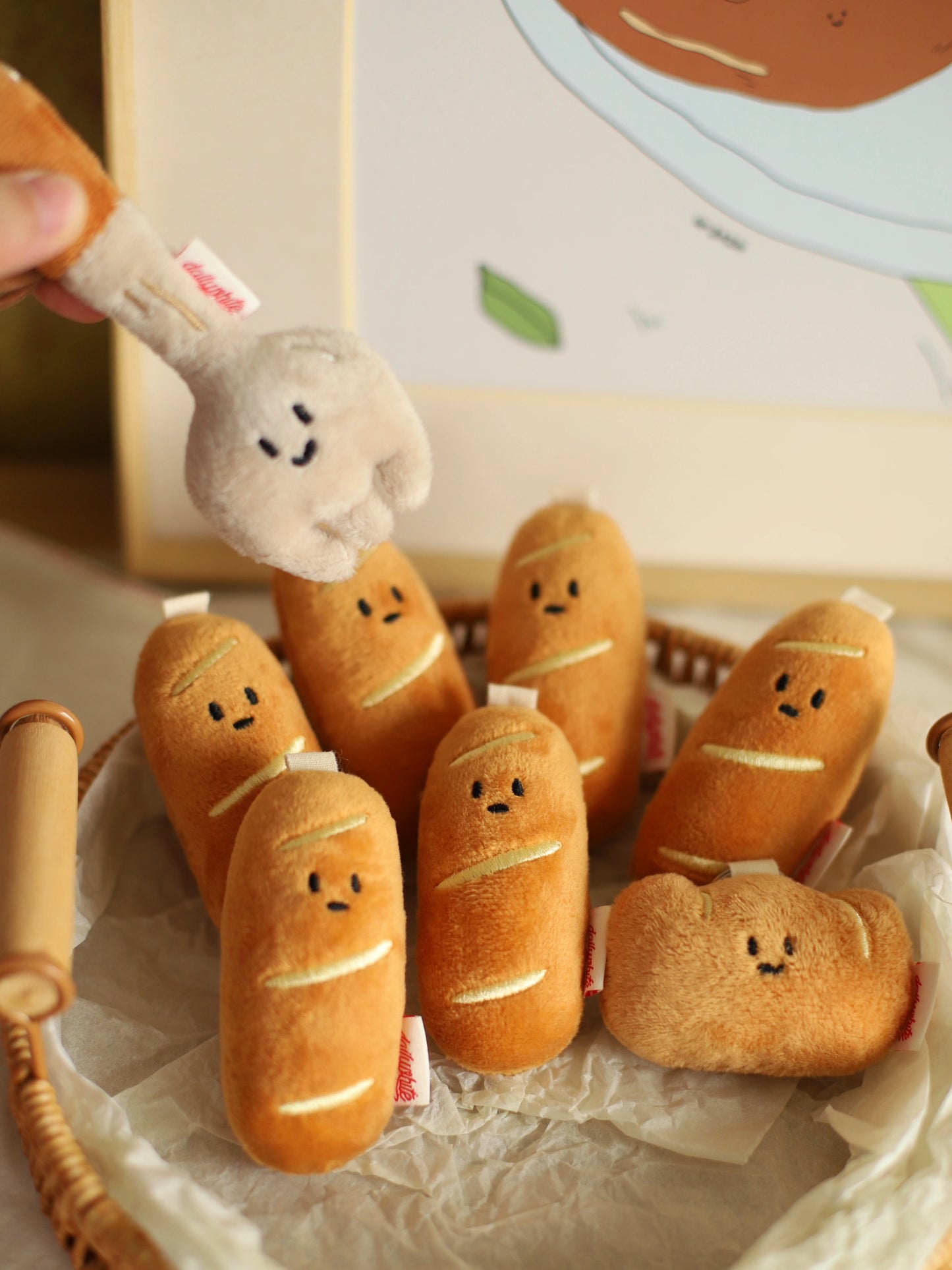 Daily White | Bakery Bag Charm