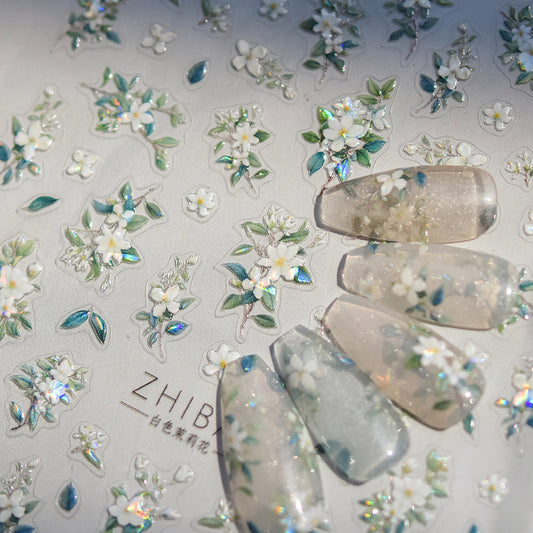 Hello Claws | Lily Flower Nail Deco Sticker