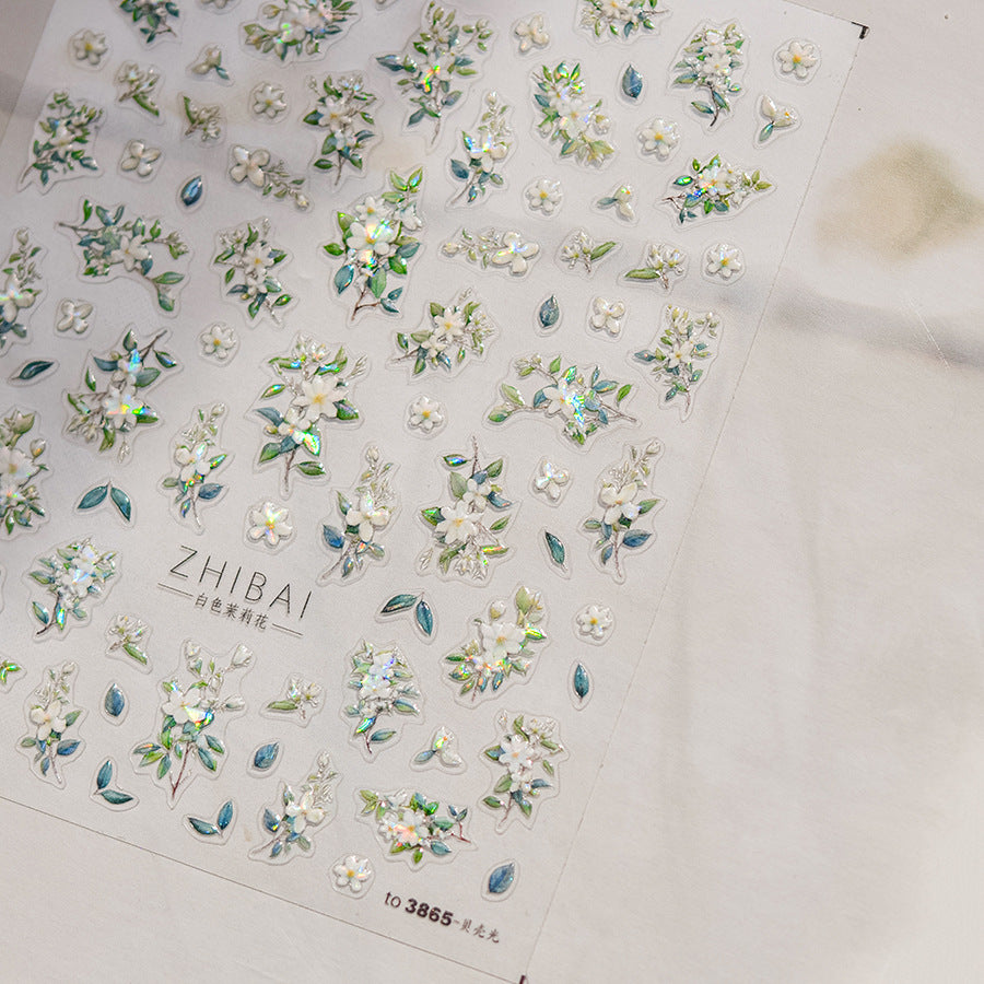 Hello Claws | Lily Flower Nail Deco Sticker