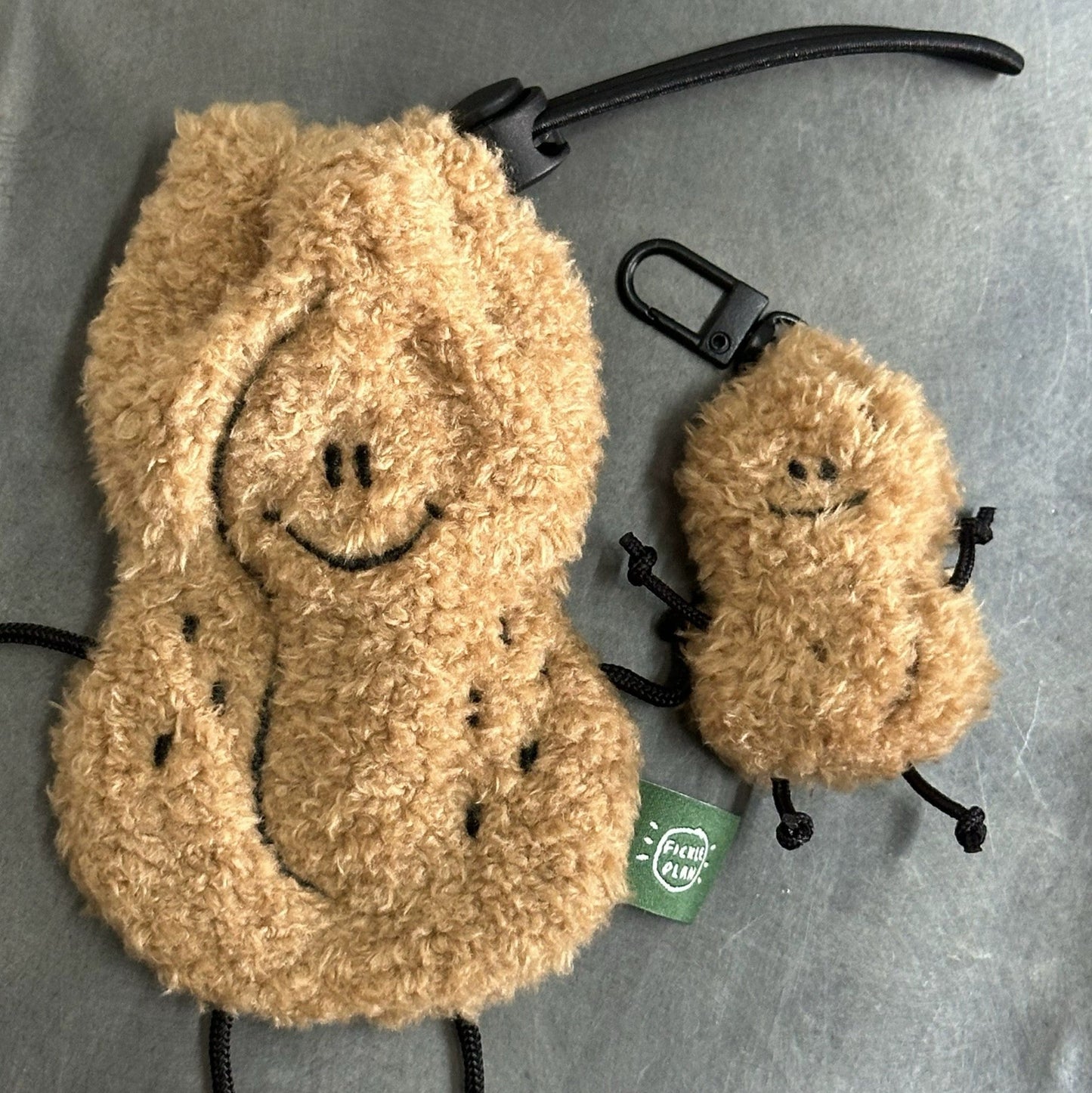 Fickle Plan | Mini Peanut Keychain