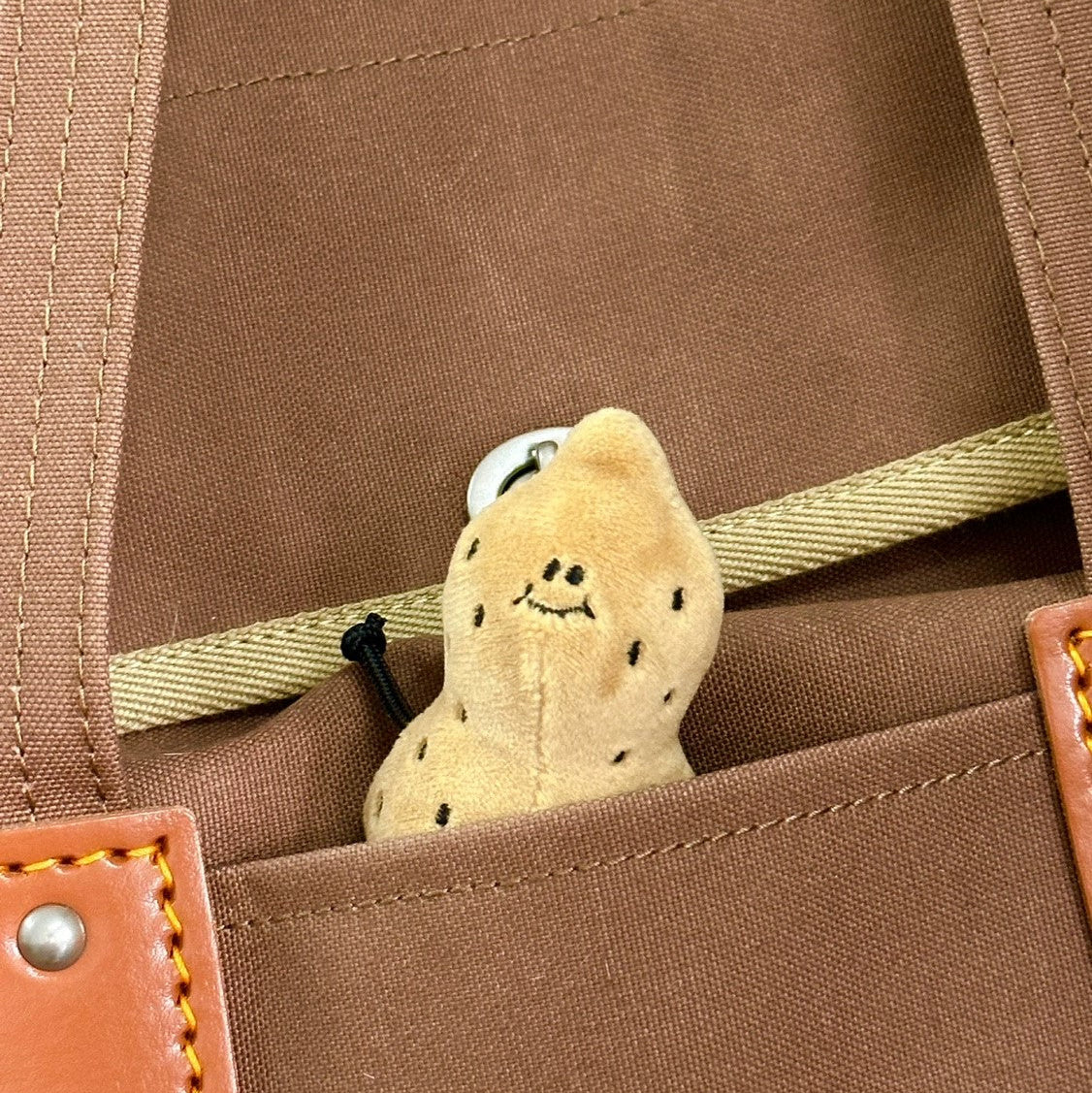 Fickle Plan | Mini Peanut Bag Charm