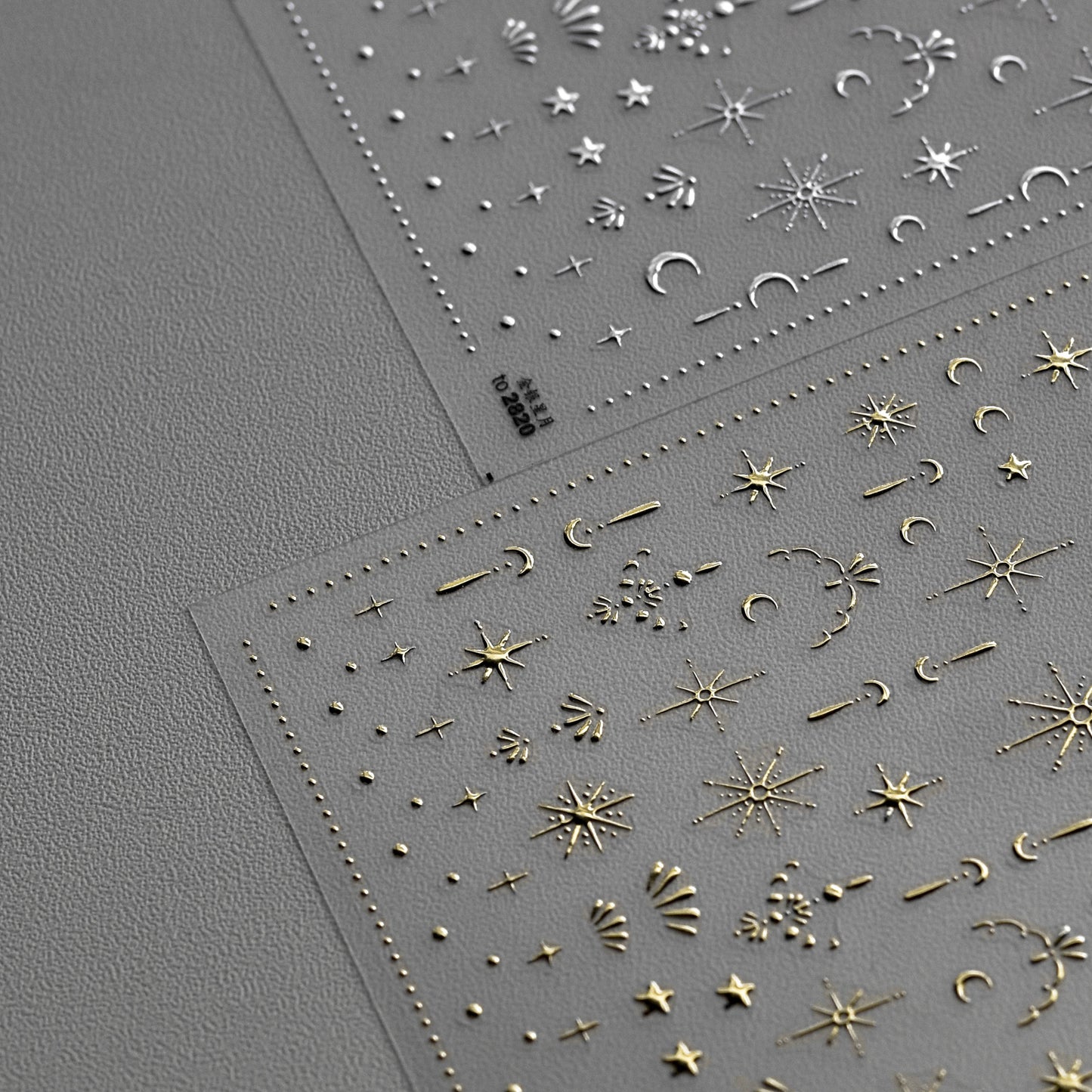 Hello Claws | Moon And Star Jelly Nail Deco Sticker