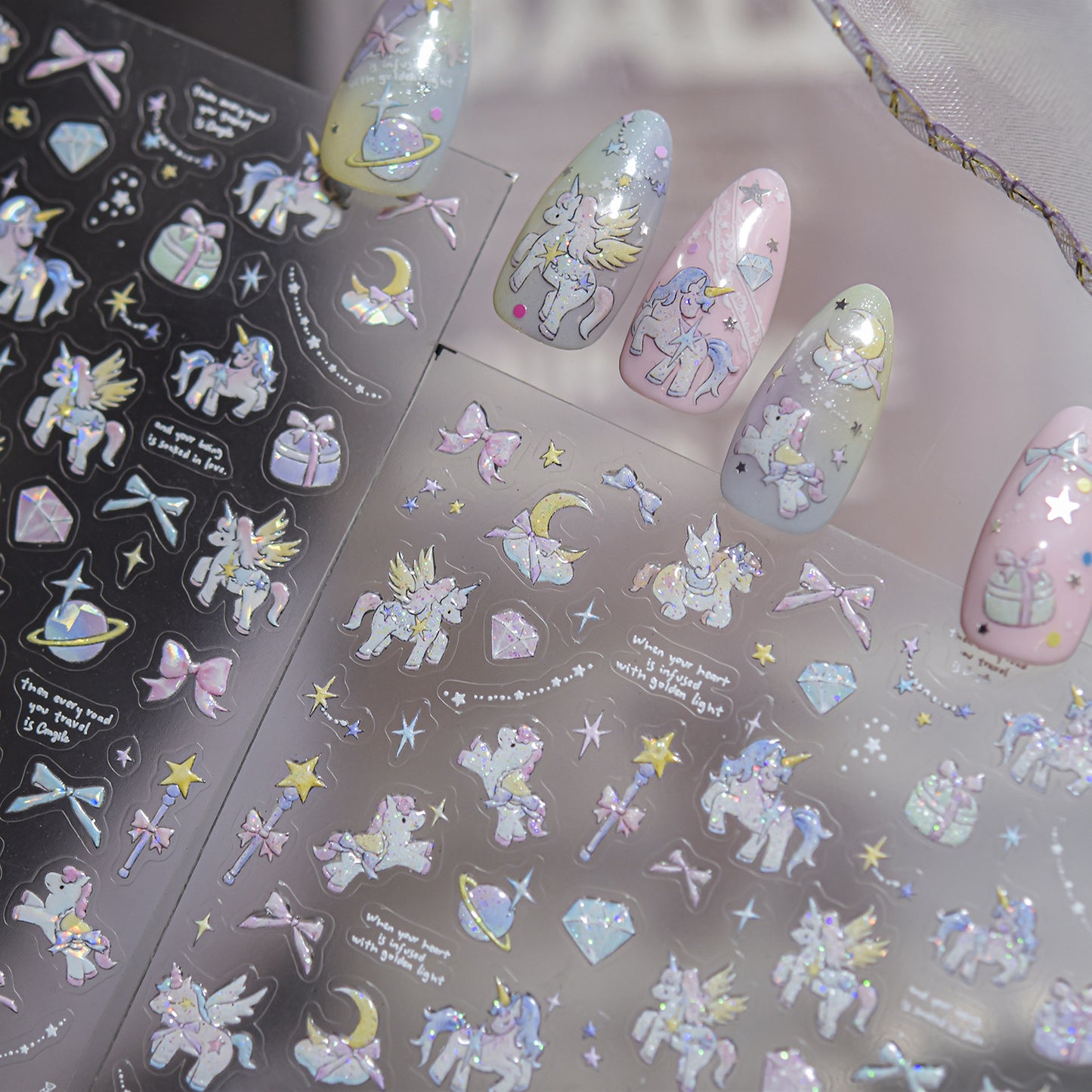 Hello Claws | Unicorn Dream Nail Deco Sticker