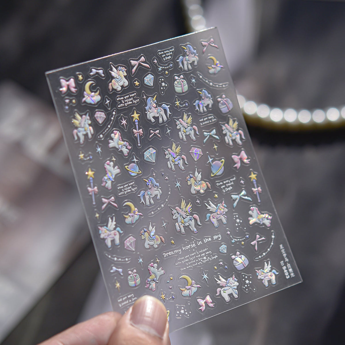 Hello Claws | Unicorn Dream Nail Deco Sticker