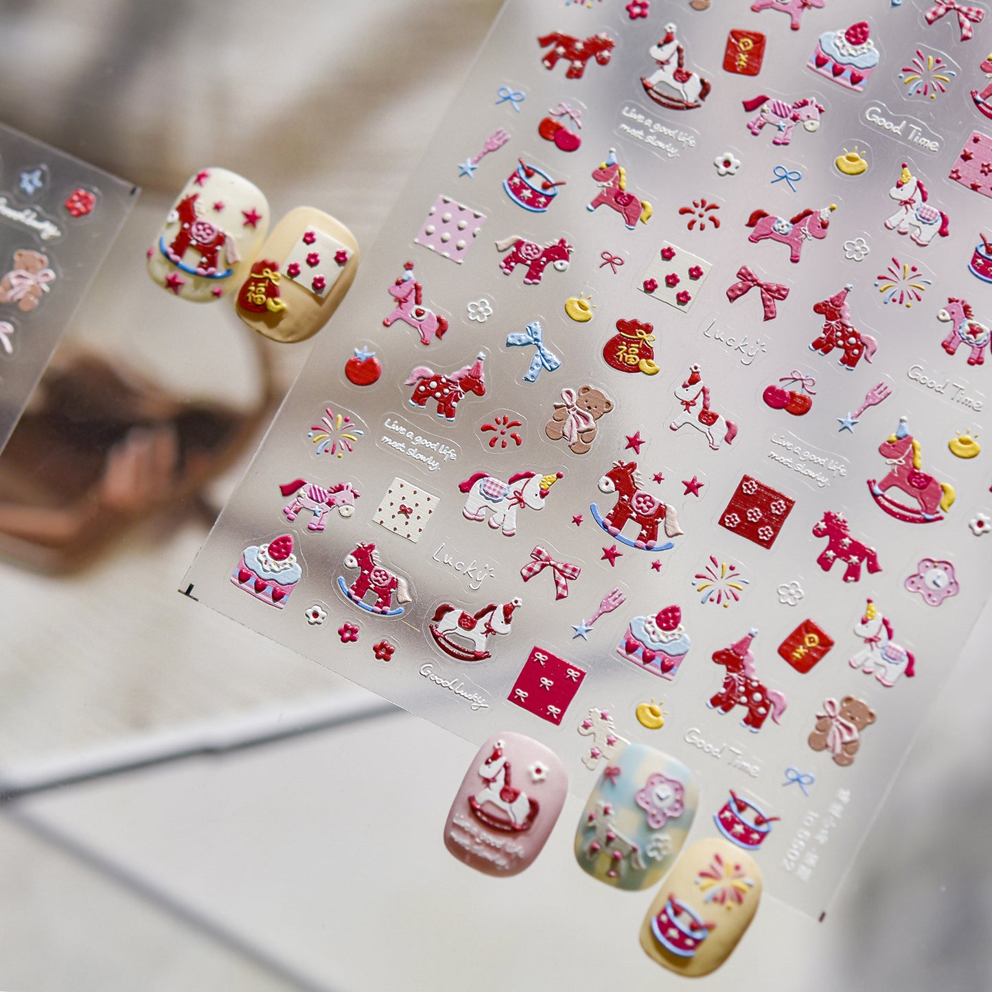 Hello Claws | Pony 5D Nail Deco Sticker