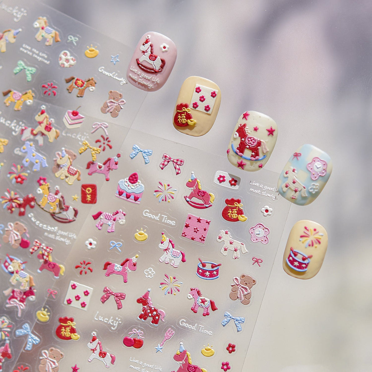 Hello Claws | Pony 5D Nail Deco Sticker