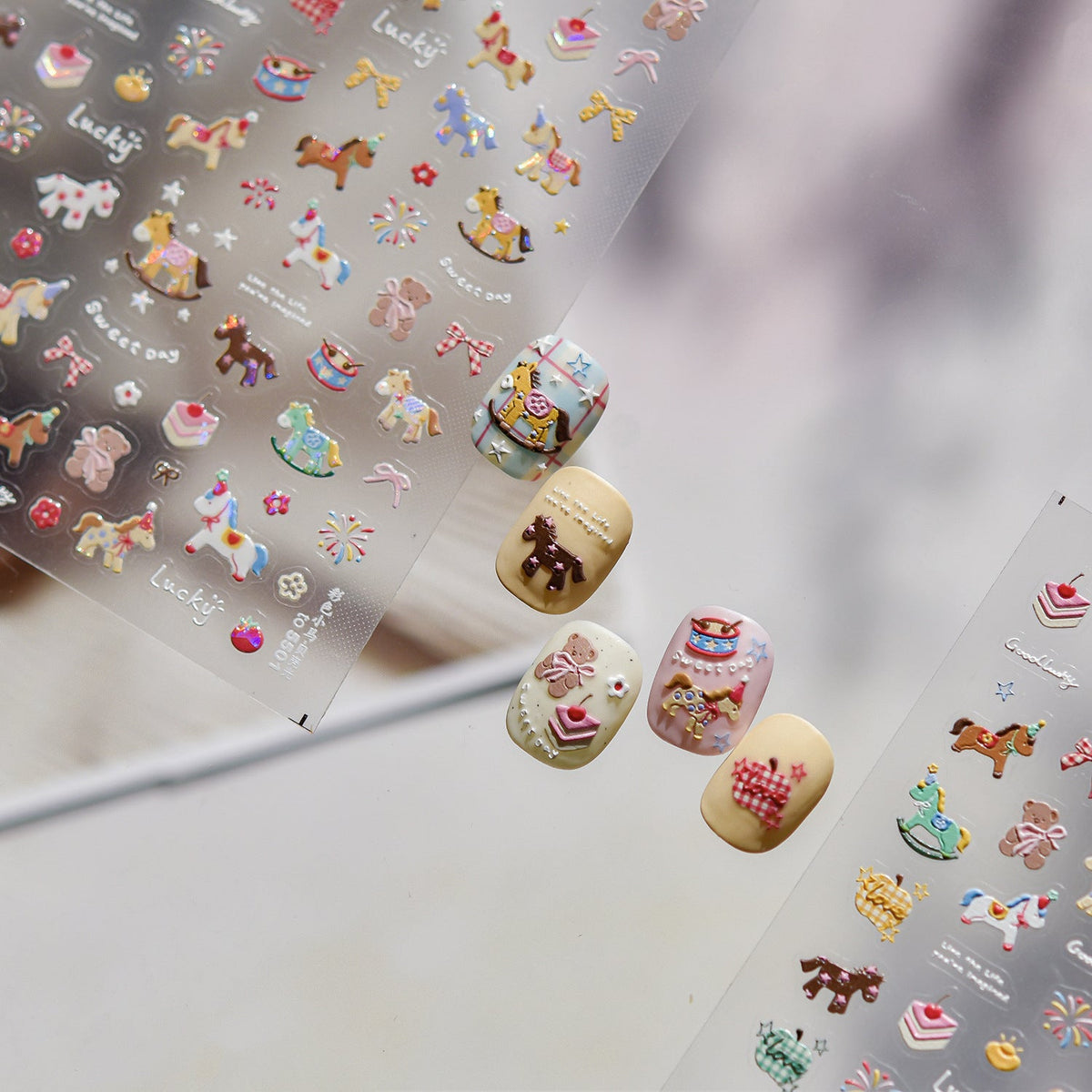 Hello Claws | Pony 5D Nail Deco Sticker