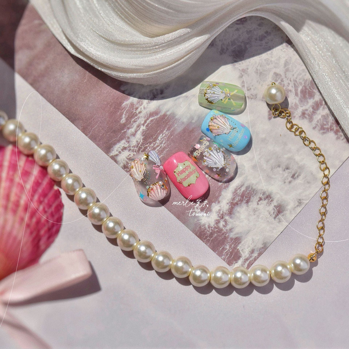 Hello Claws | Colourful Shell Nail Deco StickerÂ