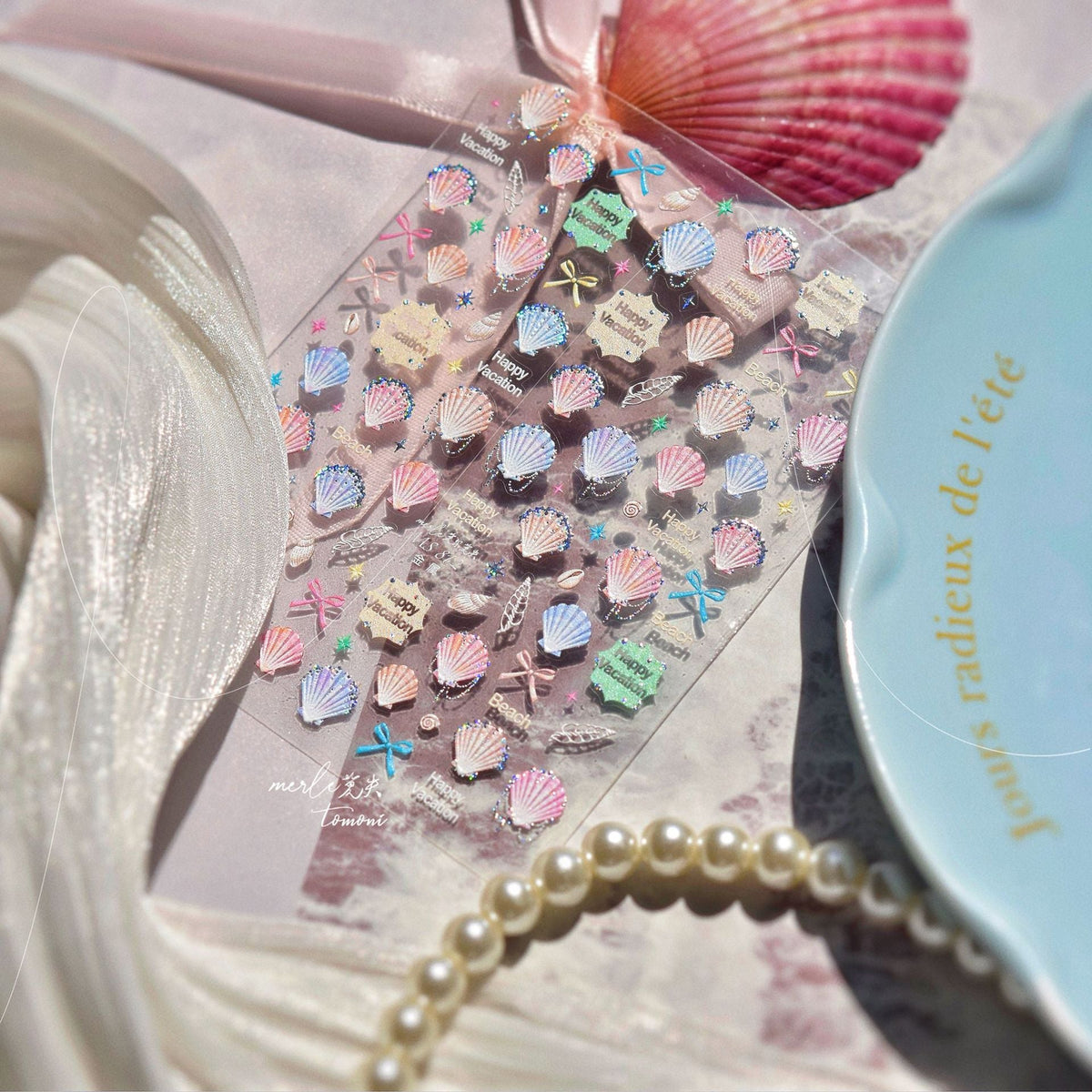 Hello Claws | Colourful Shell Nail Deco StickerÂ