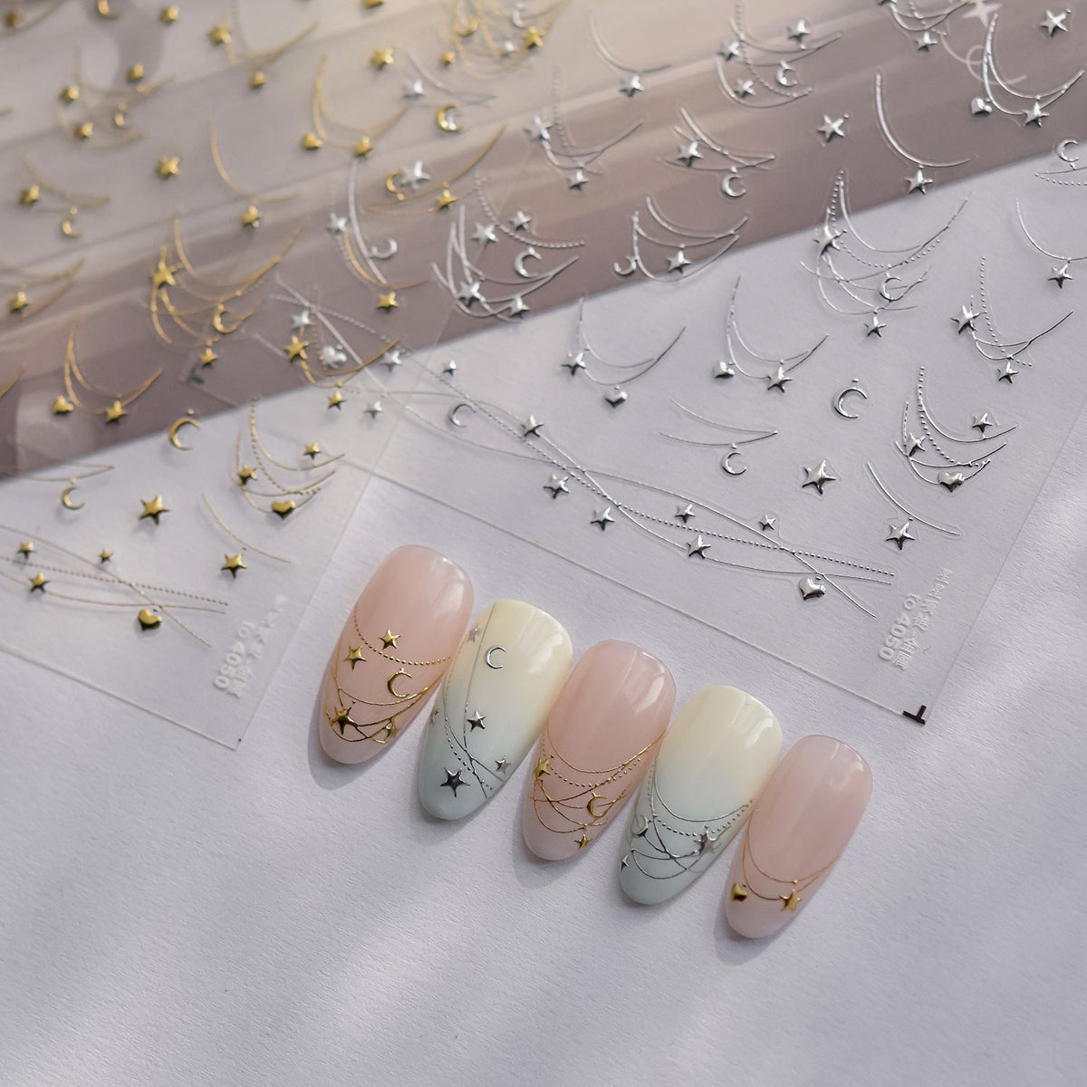 Hello Claws | Star Necklace Nail Deco Sticker
