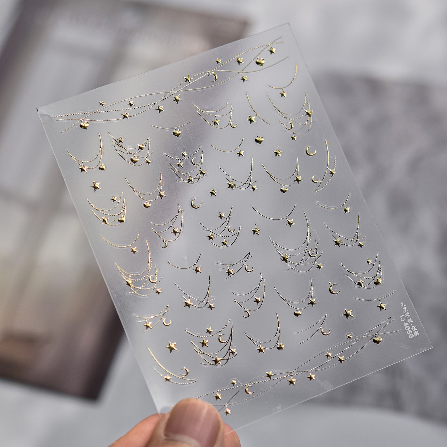 Hello Claws | Star Necklace Nail Deco Sticker
