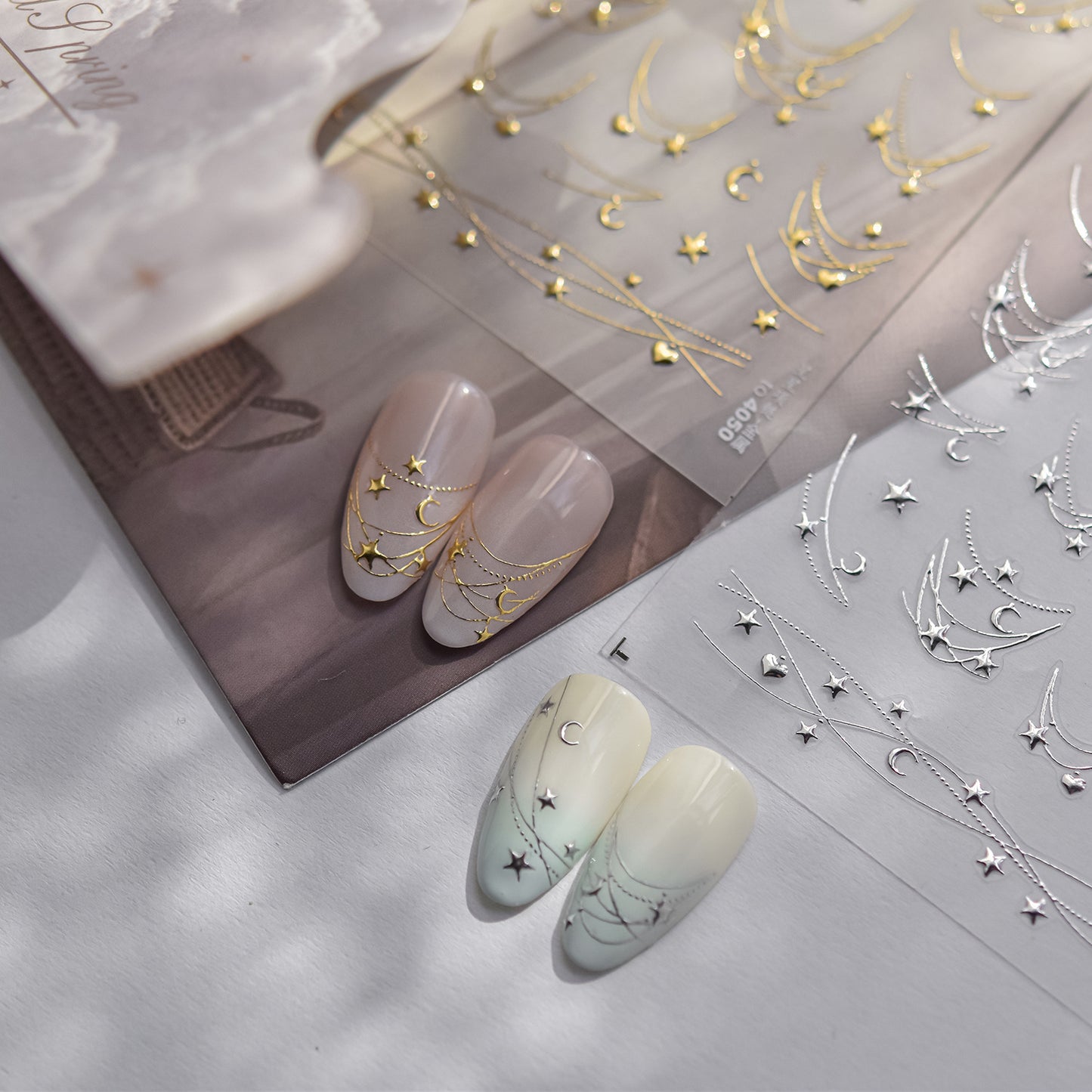 Hello Claws | Star Necklace Nail Deco Sticker
