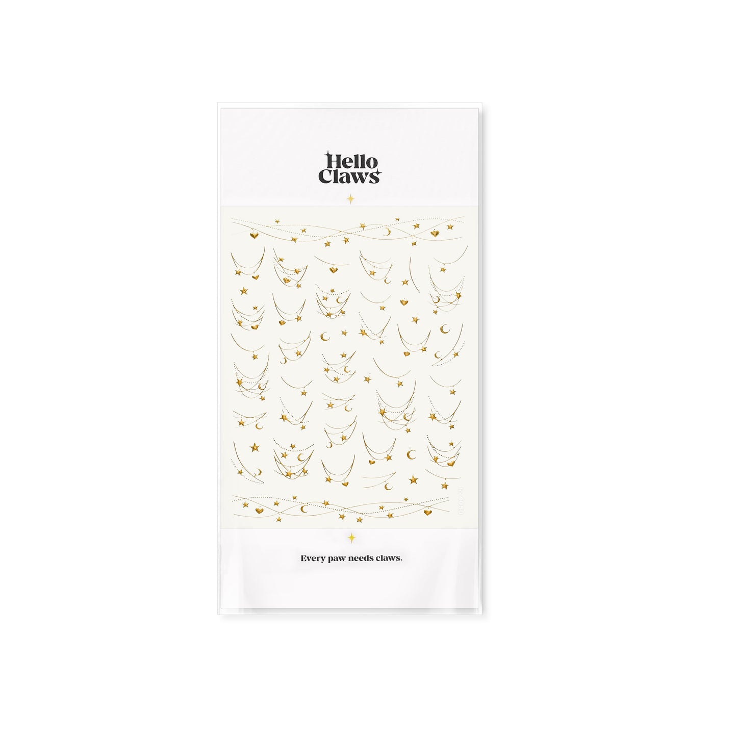 Hello Claws | Star Necklace Nail Deco Sticker