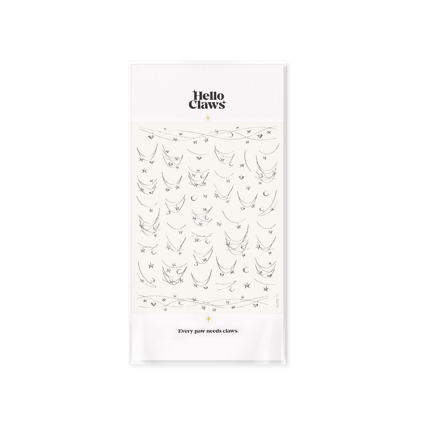 Hello Claws | Star Necklace Nail Deco Sticker
