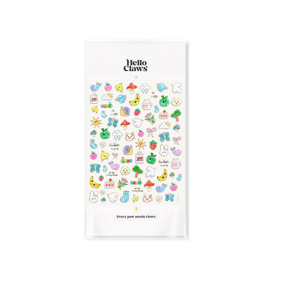 Hello Claws | Lovely Zoo Nail Deco Sticker