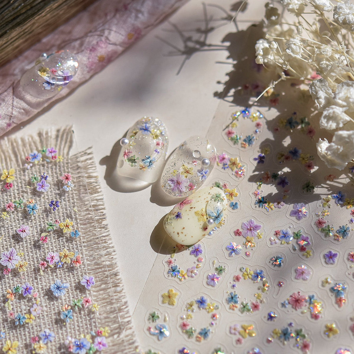 Hello Claws | Crystal Garland Nail Deco Sticker