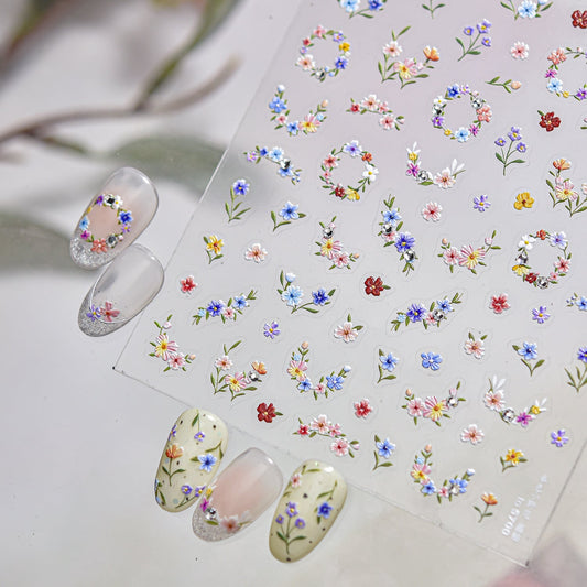 Hello Claws | Mini Flower Nail Deco Sticker