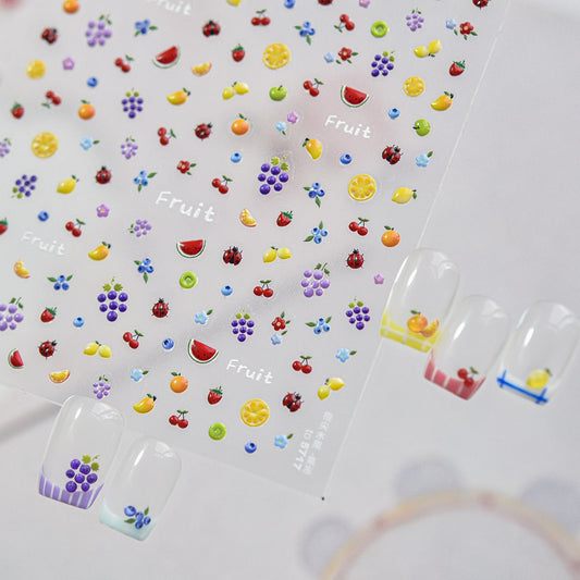 Hello Claws | Summer Mini Fruit Nail Deco Sticker