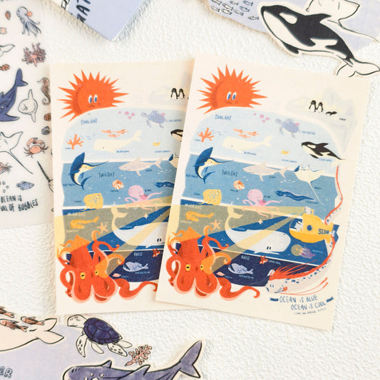 A Gator Life | Fly Under The Sea Journal Material Pack