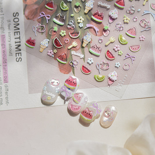 Hello Claws | Summer Holiday Nail Deco Sticker