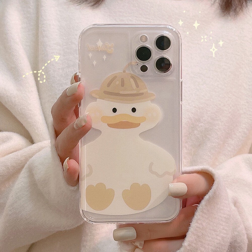 Cute duck iPhone case