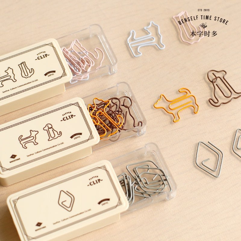 Cat/Dog Paper Clip | Bookmarks