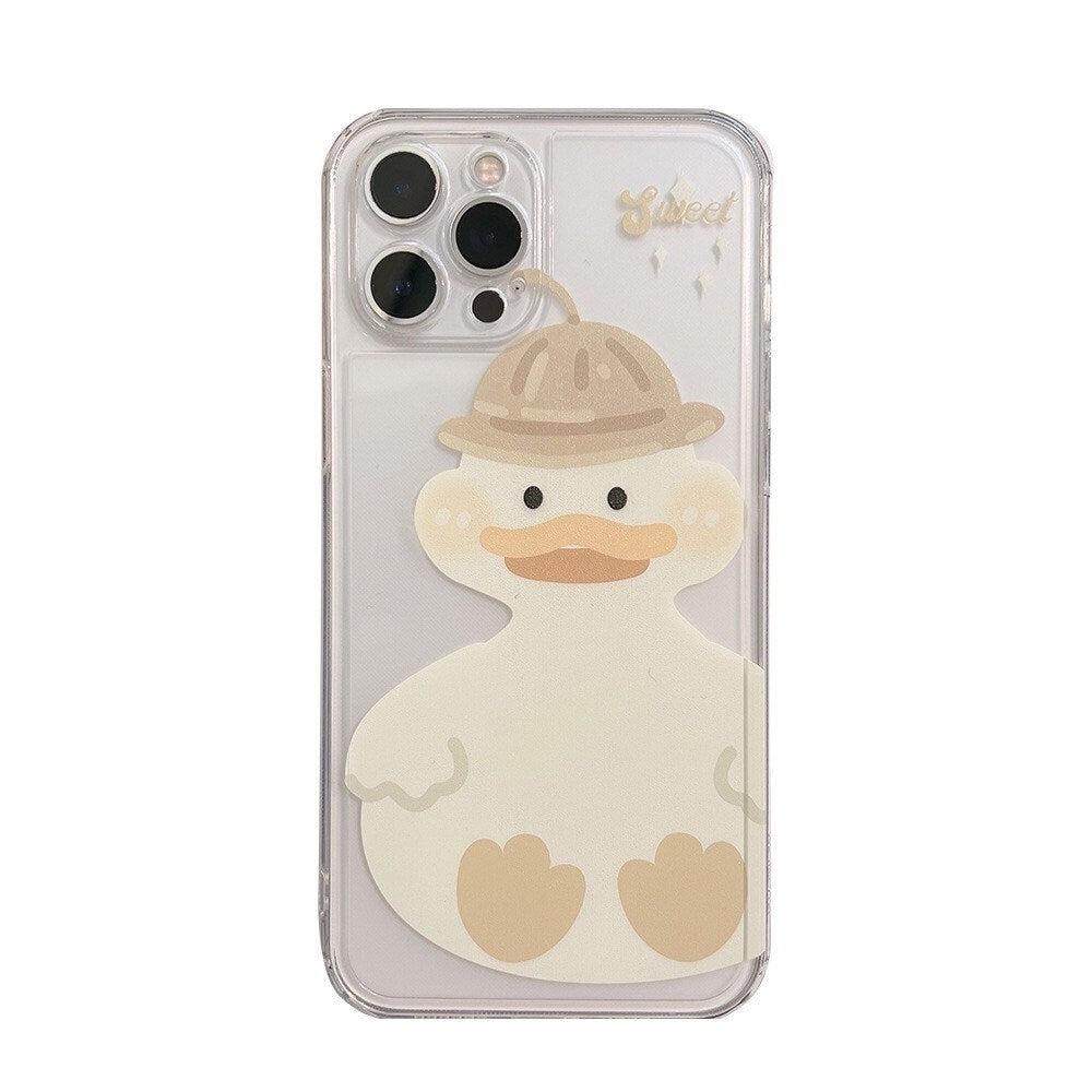 Cute duck iPhone case