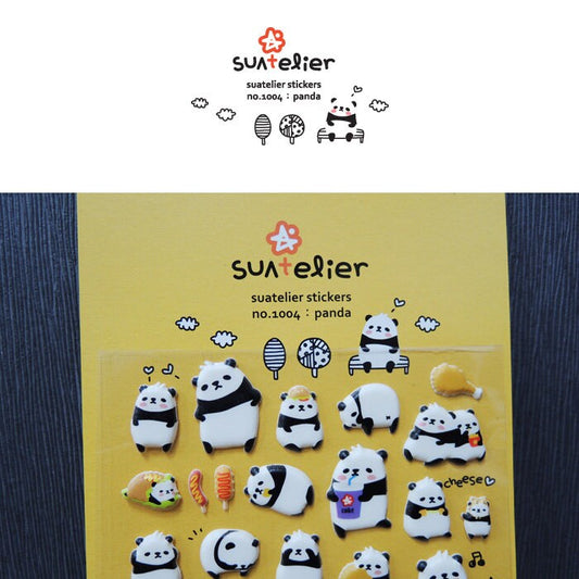Suatelier | Panda Puffy