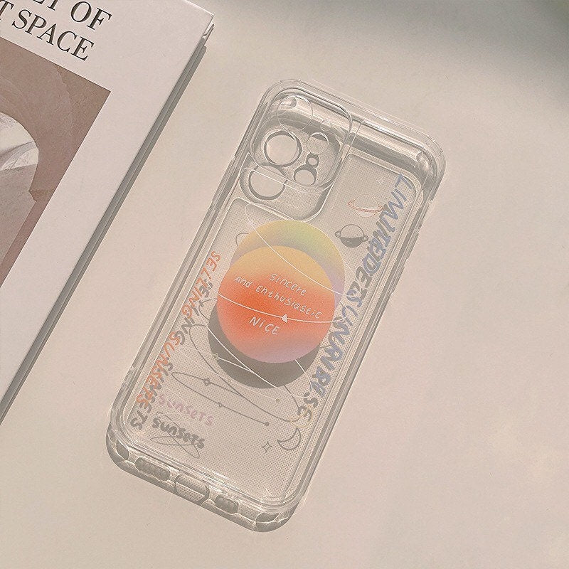 Orange sunset iPhone case