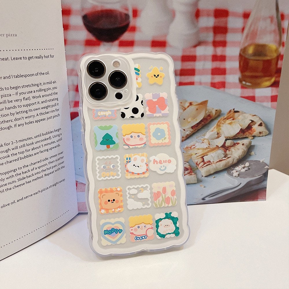 Little bear & bunny puzzle iPhone case